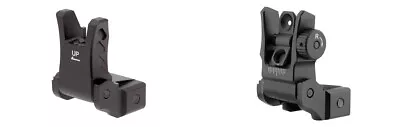UTG Low Profile Flip-up BUIS Sight Set Folding Iron Sights Picatinny Rail • $54.99