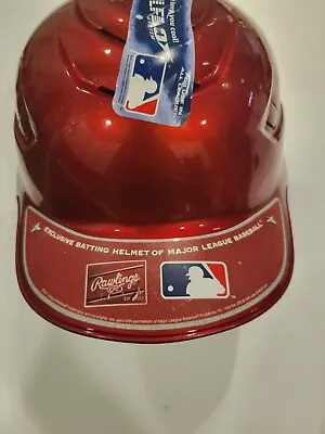 Jock Boys Rawlings Coolflo Red Youth Batting Helmet - Size 6.5 Inch To 7.5 Inch • $12