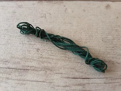 Meccano #40 Hank Of Cord Original Pre War Unwaxed Green 6.5ft Length • £1.25