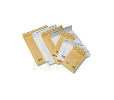 Mail Lite Padded Bags Envelopes A000 110 X 160mm CHOOSE YOUR QTY + WHITE OR GOLD • £15.28