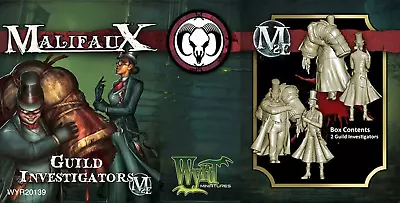 Malifaux Second Edition Guild Investigators • $18.50