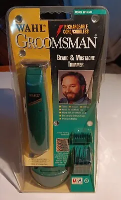 Vintage Wahl Groomsman Beard And Mustache Trimmer 9918-500 • $18.99