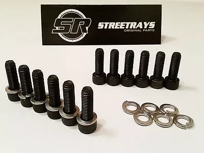 [SR] EXHAUST HEADER BOLTS LQ4 LQ9 LS9 5.3 6.0 Z28 ZL1 Z06 VORTEC (Grade 12.9) • $15.66