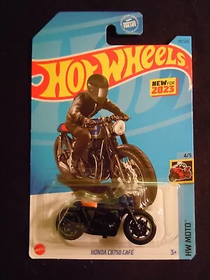 2023 Hot Wheels #141 HW Moto 4/5 HONDA CB750 CAFE Motorcycle New Model Near Mint • $2.19