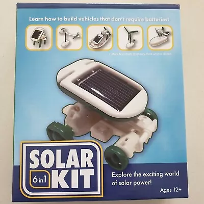 Build Your Own 6 In 1 Solar Kit - Learn About Science! • $12.84