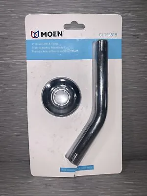 Moen CL123815 8  Shower Arm With 1/2  Connection - Chrome • $19.49