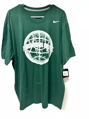Nike Standard Fit Michigan State Spartans T-Shirt Men's Size XXL - NEW • $24.99