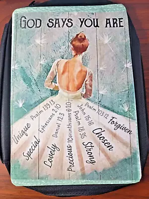 God Says You Are  Bible Cover For Women Large • $15