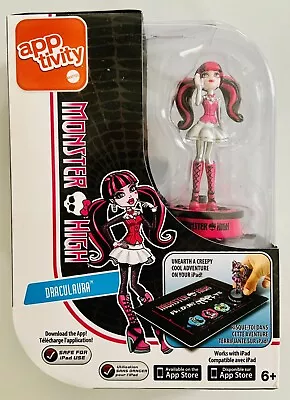 Monster High Draculaura Apptivity IPad Figure Toy Game RARE Finders Creepers • $14.62