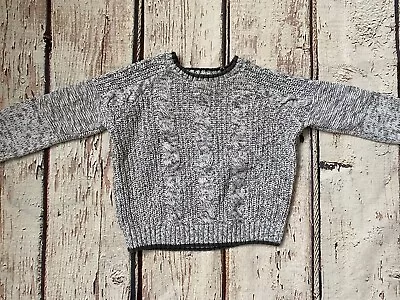 F&F/primark Baby Boy Grey/beige Knitted Jumper Age 18-24 Months X2 • £0.99