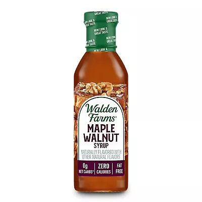 Walden Farms  Maple Walnut Syrup  12 Oz • £7.27