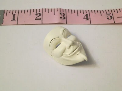 $10 • Buy Custom 1/6th Scale Anonymous Mask Tan Color For 1/6th 12  Figures V For Vendetta