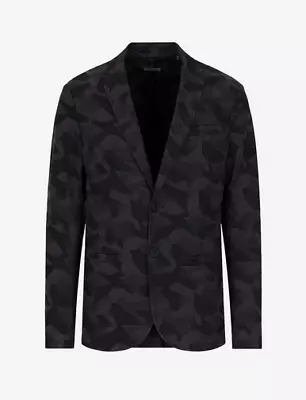 $240 Armani Exchange Men' CAMOUFLAGE BLAZER 36 • $136.98