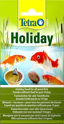 Tetra Pond Holiday Fish Food 14 Day 98g - Goldfish Koi Vacation Block • £7.75