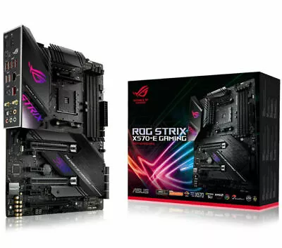 ROG Strix X570-E Gaming Socket AM4 AMD Motherboard • $699