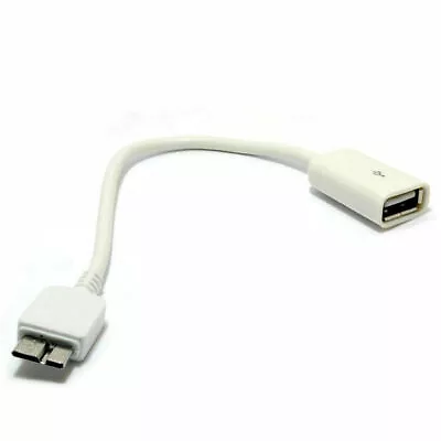 On The Go Adapter Cable For Samsung Galaxy Tab Pro 12.2 MICRO USB 3.0 To USB OTG • £22.59