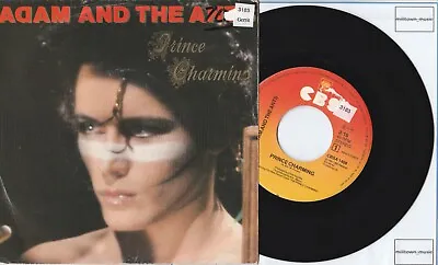 ADAM AND THE ANTS: Prince Charming - DUTCH 7  VINYL: VERY GOOD • £1