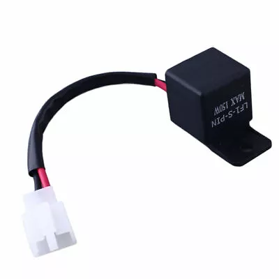 2-Pin 12V Electronic LED Flasher Relay Fix Motorcycle Turn Signal Lights Blinker • $6.99