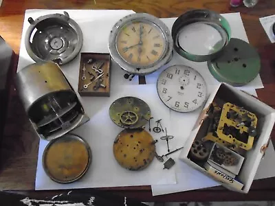 Misc Clock Parts Lot  - Collectible /antiques /clocks • $17.95