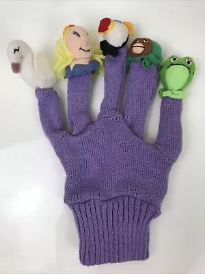 DAKIN Vintage 1994 Story Time Swan Princess Finger Glove Hand Puppet  • $10