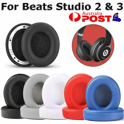 New Soft Replacement Ear Pads For Beats By Dr. Dre Studio 2.0 3.0 Wired Wireless • $14.98