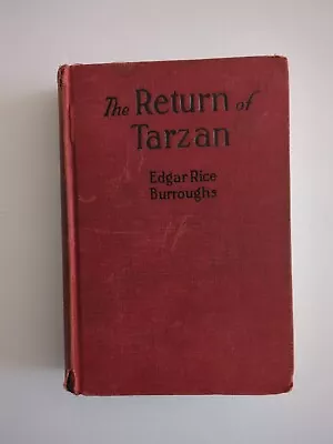 Collectible Book-The Return Of Tarzan-good Condition • $5