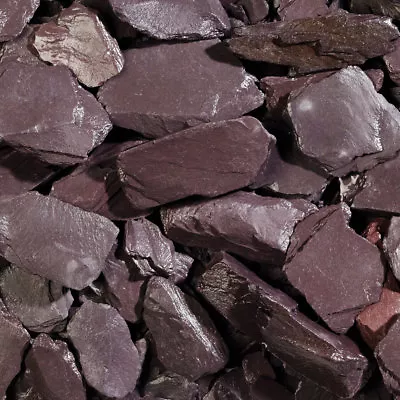 Blue Slate Chippings | 40mm | 20kg | Decorative Aggregates | Garden Slate • £15.21