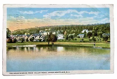 The Mountainside From Valley Road Upper Montclair New Jersey Postcard • $6.99