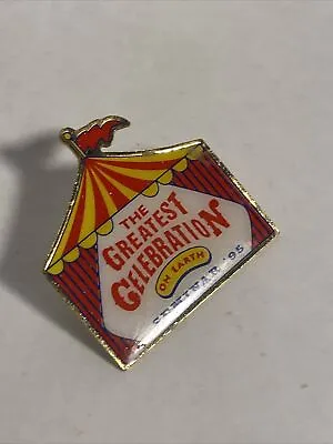 1995 Mary Kay Seminar Greatest Celebration On Earth Circus Lapel Hat Vest Pin • $11.46