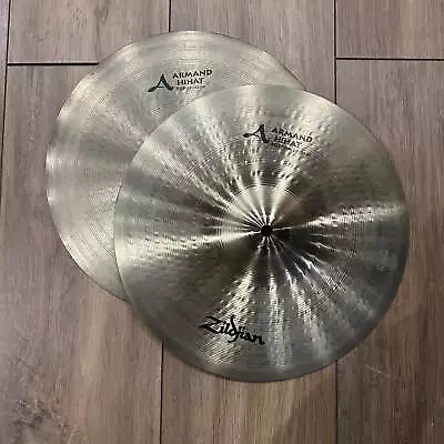 Zildjian Armand 13  Hi Hat Cymbals #1021 • £224.25