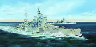 QUEEN ELIZABETH HMS Royal Navy 1/350 Warship Plastic Model Kit Trumpeter 05324 • £78