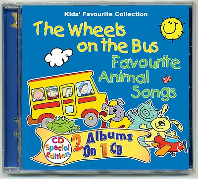 £4.49 • Buy The Wheels On The Bus & Favourite Animal Songs CD Nursery Rhymes Kids Songs  NEW