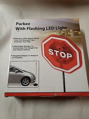 $17.90 • Buy Parking Stop Sign Parkez Flashing Led Light Car Garage System Sign Aid Sensor !!