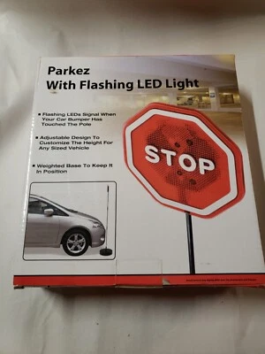 $17.90 • Buy Parking Stop Sign Parkez Flashing Led Light Car Garage System Sign Aid Sensor !!