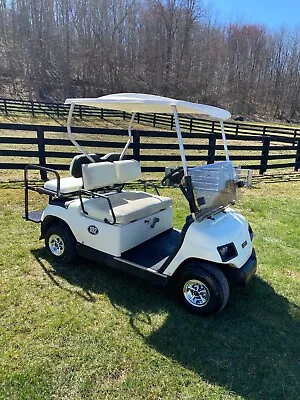 2004 Yamaha Gas Golf Cart For Sale 4 Seater Lights Windshield Clean Car • $3800