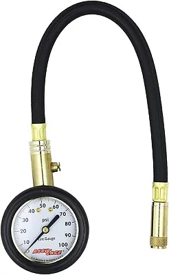 AccuGage By Milton Dial Tire Pressure Gauge With Straight Air Chuck And 11 In. • $23.03