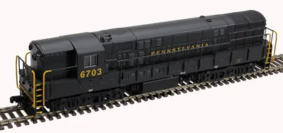 Atlas N FM H-24-66 Trainmaster Pennsylvania PRR #6705 DC LED 40005399 • $125.98