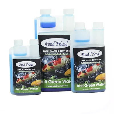 £7.99 • Buy Pond Friend Algae Clear Green Water Treatment Koi Fish Ponds