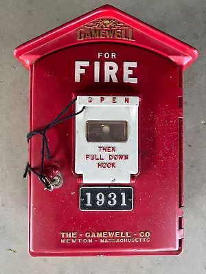 Vintage Gamewell Fire Call Box • $650
