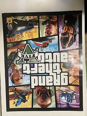 Grand Theft Auto V Double Sided Poster 22x28 Inch • $20