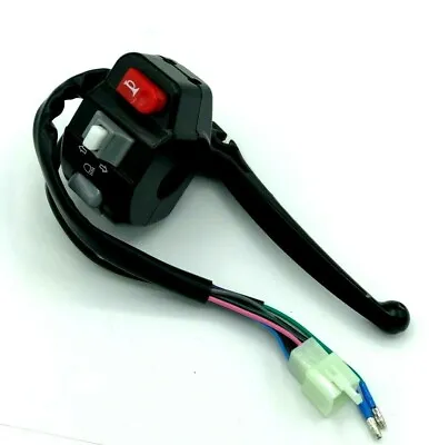 Left Light Switch Control Brake Lever Moped Parts F Gy6 50 150 Chinese Scooter • $34.95