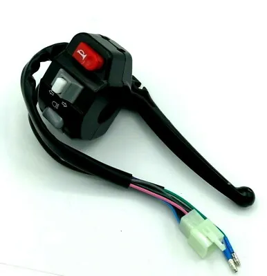 New Brake Lever With Control Switch Gy6 For Moped Scooter 50cc 150cc Left Hand • $33.95