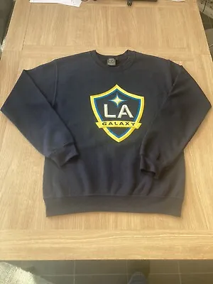 £6.99 • Buy Mens Navy Blue LA GALAXY Sweatshirt - Size S Small Official MLS Merchandise 