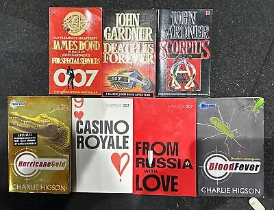 Ian Fleming - James Bond Lot Of 7 (Paperbacks) • $35