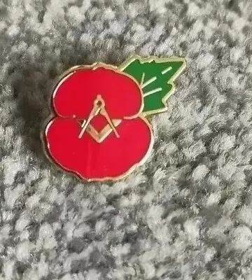 £2.95 • Buy Freemason UGLE Masonic Poppy Remembrance Day Poppy Badge.