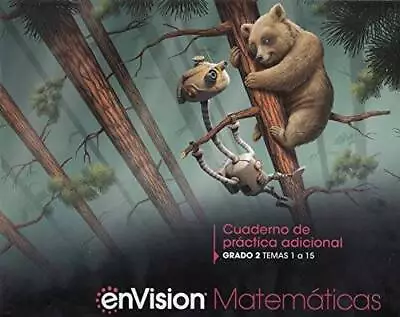 Envision Mathematics 2020 Spanish Additional Practice Workbook Grade 2 - Good • $5.14