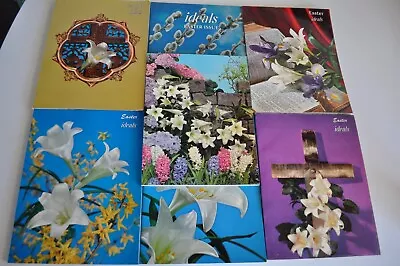 Vintage IDEALS Magazine Easter Ideals Publishing LOT Of 7 Books FREE SHIPPING • $24