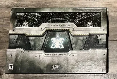 StarCraft II: Wings Of Liberty Collector's Edition No Game No USB Open Box • $15