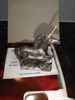 The Tudor Mint  Myth & Magic 3024   The Unicorn  Boxed • £6