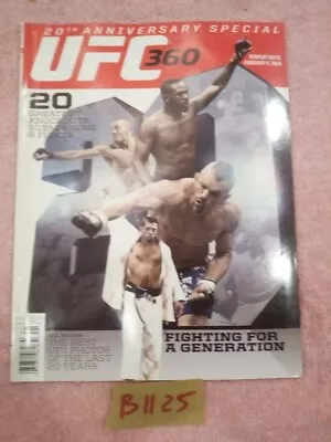 UFC 360 Magazine / 20th Anniversary Special / Greatest Knockdowns Submissions • $5.98